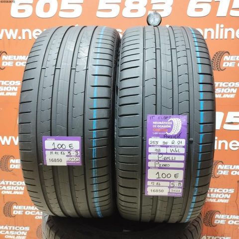 2X 255 35 R21 98W XL PIRELLI P ZERO 5.3/5.8MM 