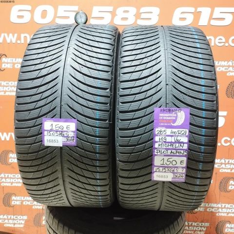 2X 285 40 R21 109V XL M+S* MICHELIN PILOT ALPIN 5 5.2/5.3MM 
