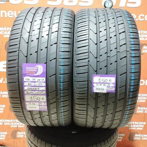 2X 295 35 ZR21 107Y XL HANKOOK VENTUS S1 EVO 2 SUV 5.3/5.7MM