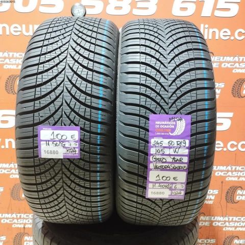 2X 245 50 R19 105W M+S* GOODYEAR VECTOR 4 SEASON 6.7/7.5MM 