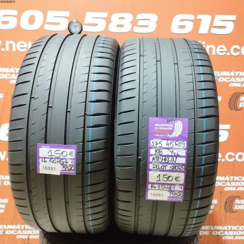 2X275 45 R19 108Y XL NFO MICHELIN PILOT SPORT 4 5.7/6.0MM