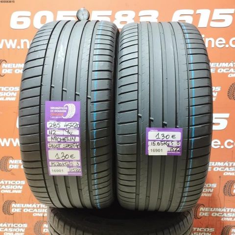 2X 285 45 R20 112Y XL MICHELIN PILOT SPORT 4S 5.0/5.3MM