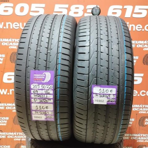 2X 255 50 R20 109W XL PIRELLI P ZERO TM 5.0/5.2MM 