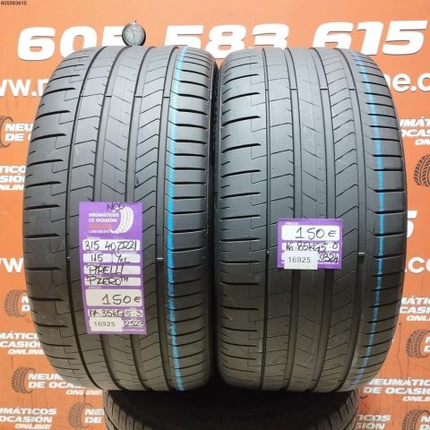2X 315 40 ZR21 115Y XL NCO PIRELLI P ZERO TM 5.3/5.0MM