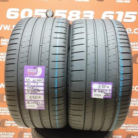2X 315 40 R21 111Y MO PIRELLI P ZERO TM 5.0/5.0MM 