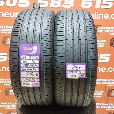 2X 235 55 R18 100W MO CONTINENTAL ECO CONTACT 6 5.1/5.1MM