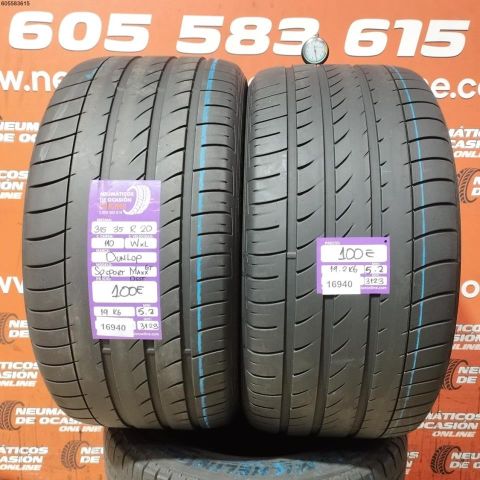 2X 315 35 R20 110W XL DUNLOP SPORT MAXX GT DSST 5.2/5.2MM 
