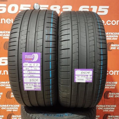 2X 285 40 R21 109Y XL PIRELLI P ZERO 5.2/5.2MM 