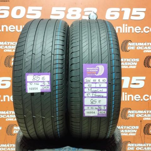 2X 225 55 R18 102V MICHELIN E PRIMACY 5.2/5.2MM 