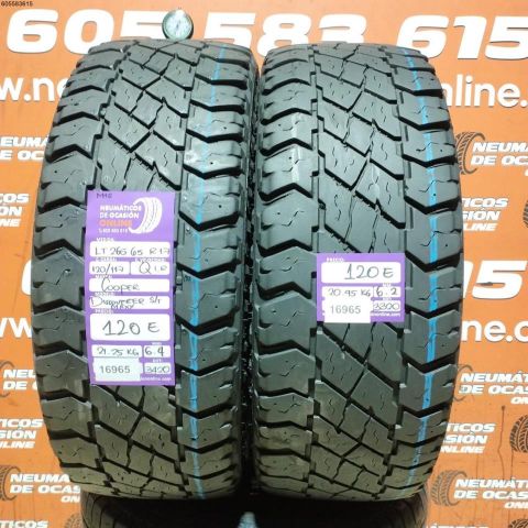 2x LT 265 65 R17 120/117Q LR COOPER DISCOVERER S/T 6.4/6.2MM  DO 2320/3420  REF. 16965