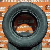 2x 265 65 R17 112T BRIDGESTONE DUELER A/T 7.1/6.0MM DOT 1218/4116 REF. 16967 