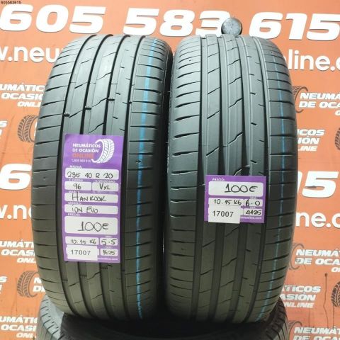 2X 235 40 R20 96V XL HANKOOK ION EVO 5.0/6.0MM DOT 1625/4425