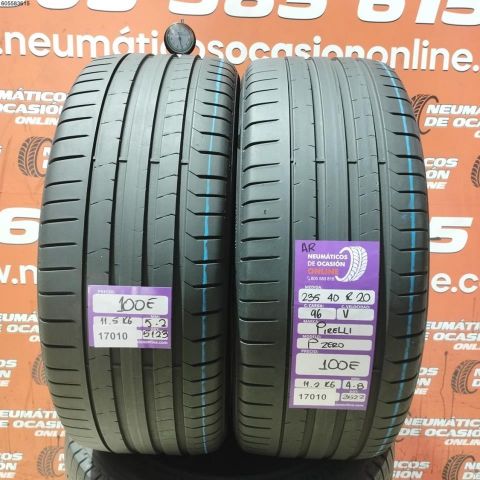 2X 235 40 R20 96V AR PIRELLI P ZERO 4.8/5.2MM DOT 5123/3522