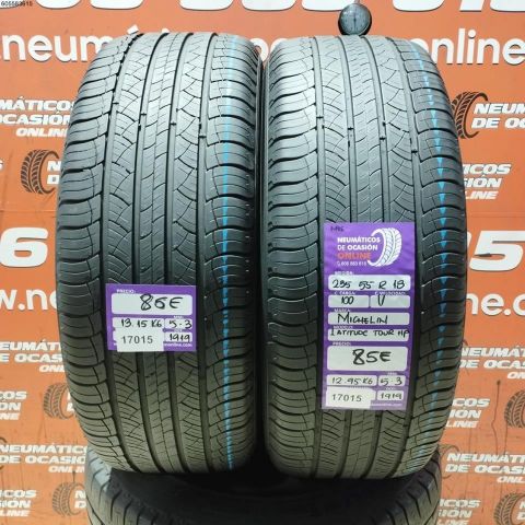 2X 235 55 R18 100V M+S MICHELIN LATITUDE TOUR HP 5.3/5.3MM DOT 1919/1919