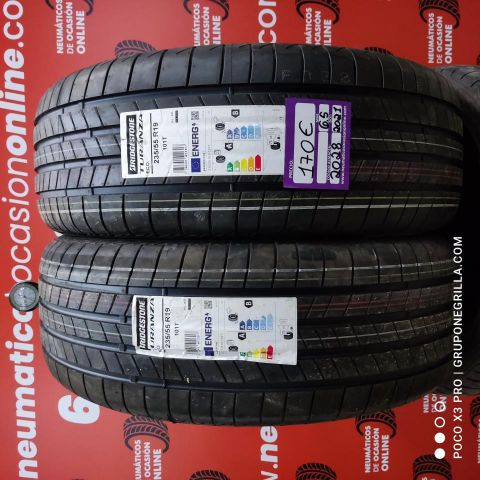 2x 235 55 R19 101T 6.5/6.5mm Bridgestone Turanza ECO (SIN USO) Ref.2028