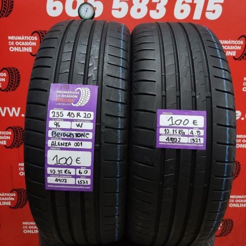 235 45 R20 96W MO 6.0/4.8mm Bridgestone Alenza 001 Ref.4902