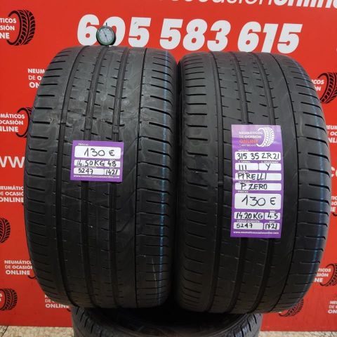 315 35 R21 111Y ZR 4.8/4.5mm Pirelli PZero Ref.5247
