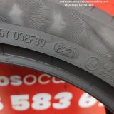 2X 225 45 R19 96W CONTINENTAL PREMIUM CONTACT 6.5/5.0MM DOT 4321/2221 