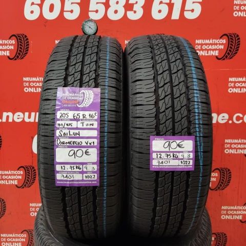 2X 205 65 16C 107/105T SAILUM CORMERCIO VX 1 9.3/9.3MM DOT 1022/1022