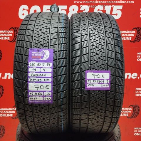 235 50 R19 99V Gripmax Stature M/S M+S 5.5/5.2 mm Ref.8988